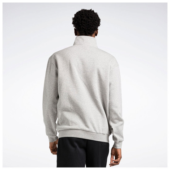 Reebok Ανδρικό φούτερ Identity Left Chest Quarter-Zip Sweatshirt